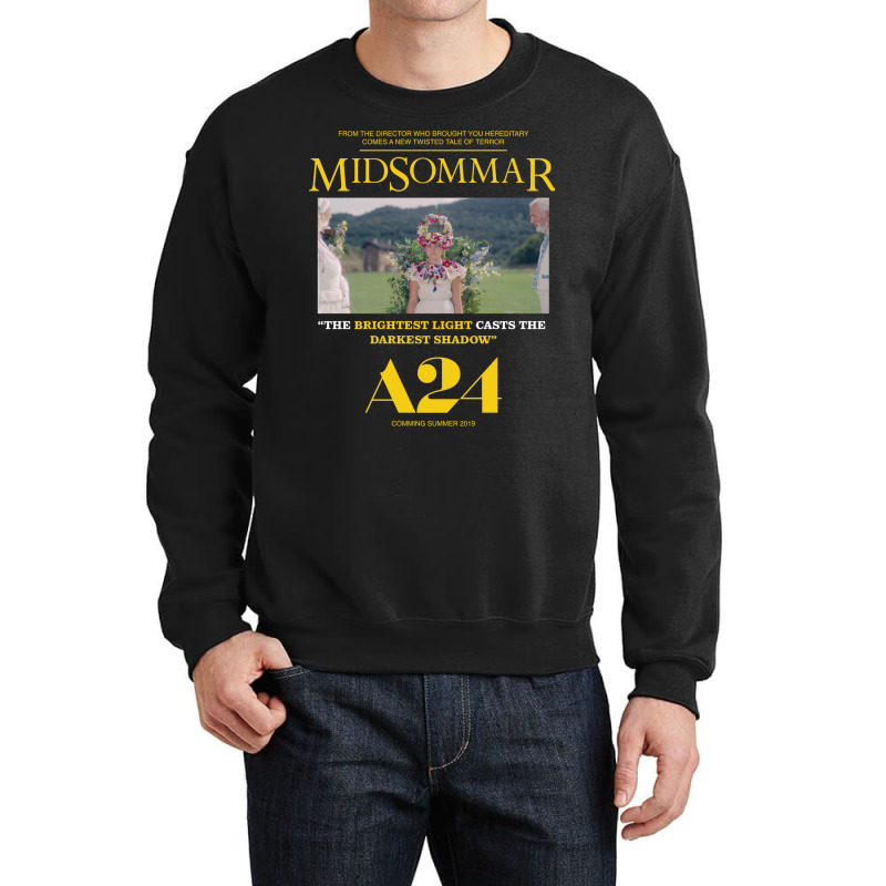 Midsommar Movie Poster Classic  70s Green Crewneck Sweatshirt | Artistshot