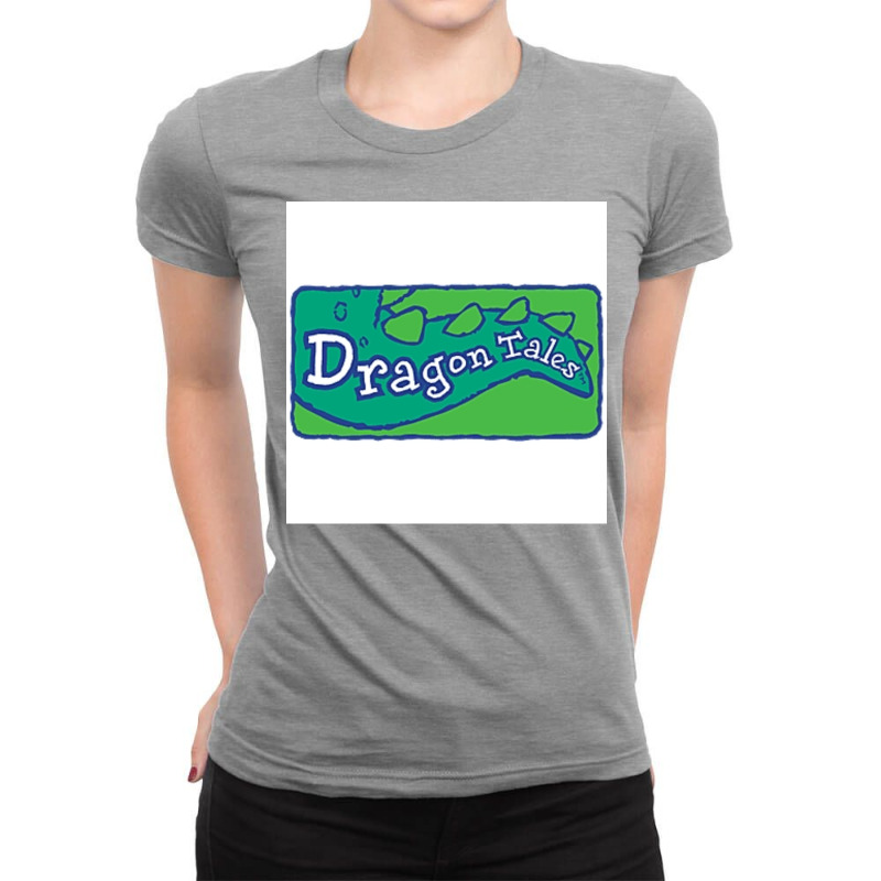 Dragon Tales Poster Girl Ladies Fitted T-Shirt by yagoubpontyb | Artistshot