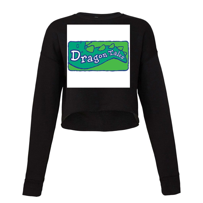 Dragon Tales Poster Girl Cropped Sweater by yagoubpontyb | Artistshot