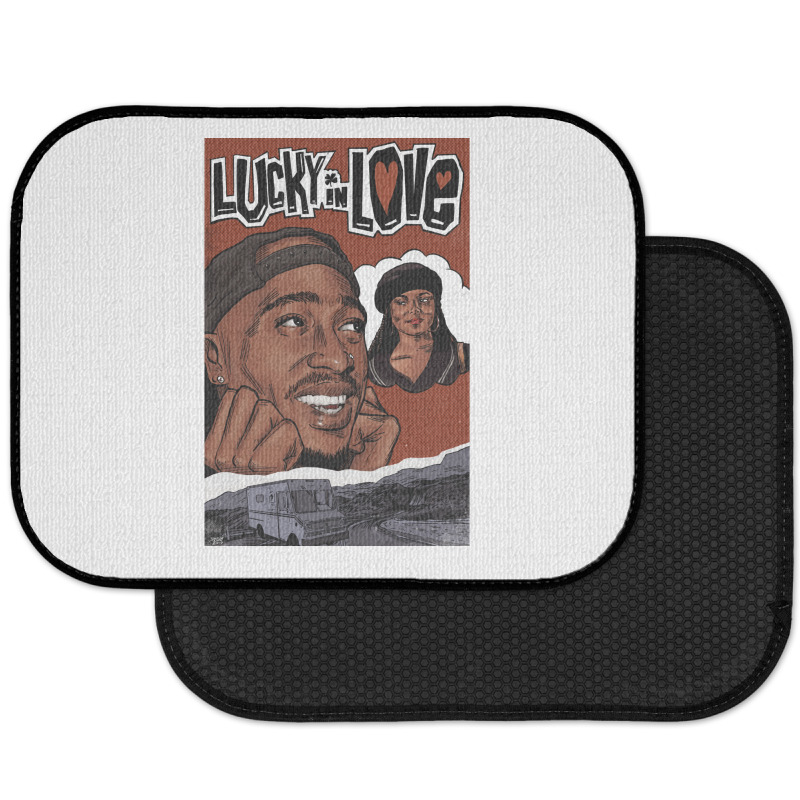 Poetic Justice  Lucky In Love  Cute Cool Rear Car Mat | Artistshot