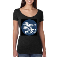 Pak Rt Dan Bu Rt Sukan Nonton The Tonight Show Poster Love Women's Triblend Scoop T-shirt | Artistshot