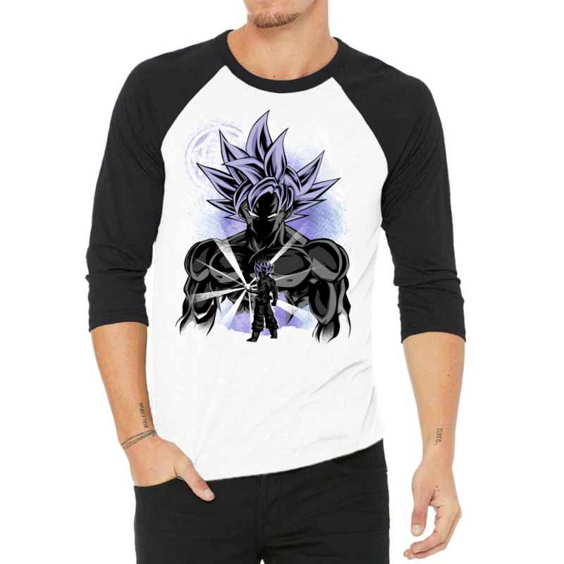 Ultra Instinct Hero 3/4 Sleeve Shirt by dobajagoldiiy | Artistshot