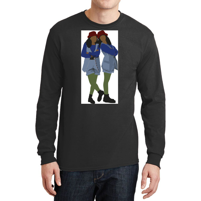 Tia Tamera Sister Sister Poster Gift Long Sleeve Shirts | Artistshot