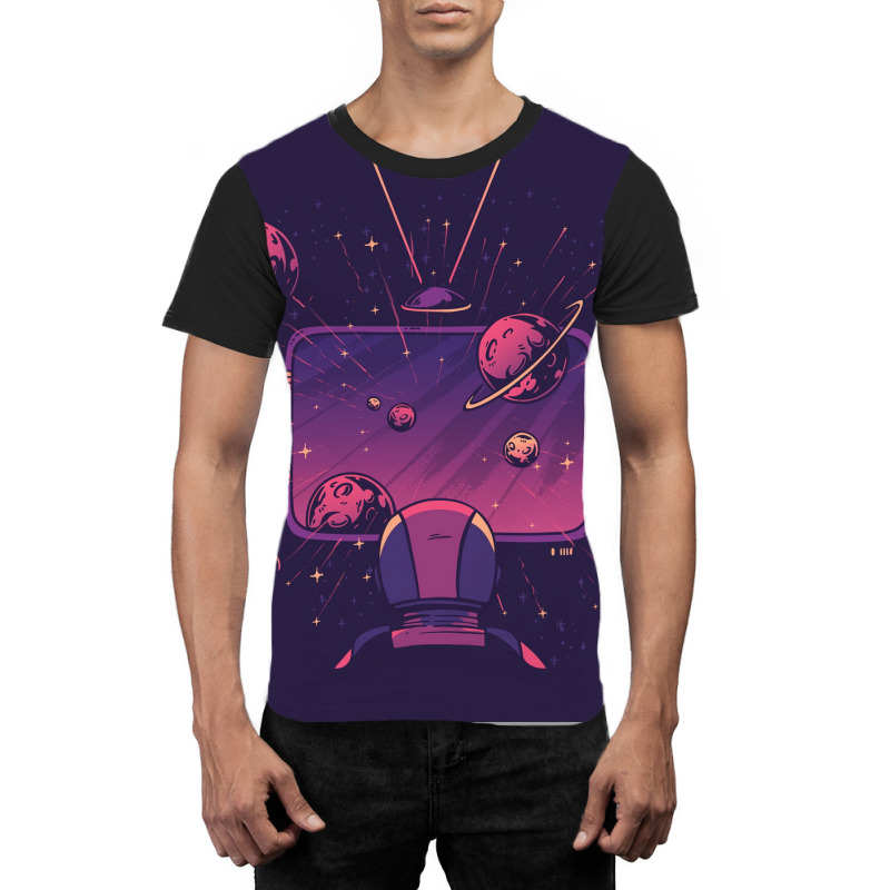 Space Tv Poster Hipster Graphic T-shirt by verriaharzi4 | Artistshot