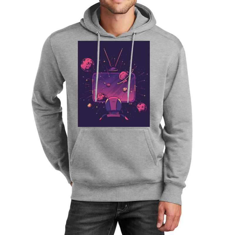 Space Tv Poster Hipster Unisex Hoodie by verriaharzi4 | Artistshot