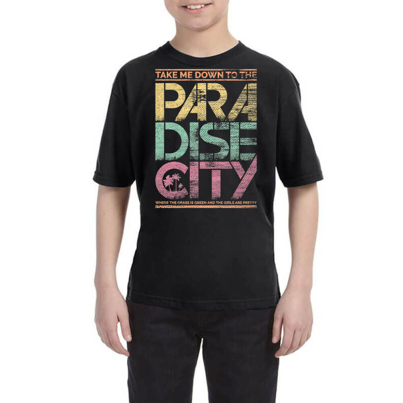 Paradise City Youth Tee by DanielPatrickGrasseschi | Artistshot