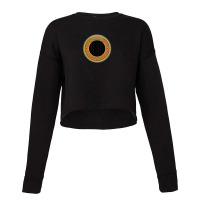 Guitar Rosette And Strings Cropped Sweater | Artistshot