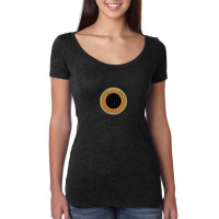 Guitar Rosette And Strings 1 Women's Triblend Scoop T-shirt | Artistshot