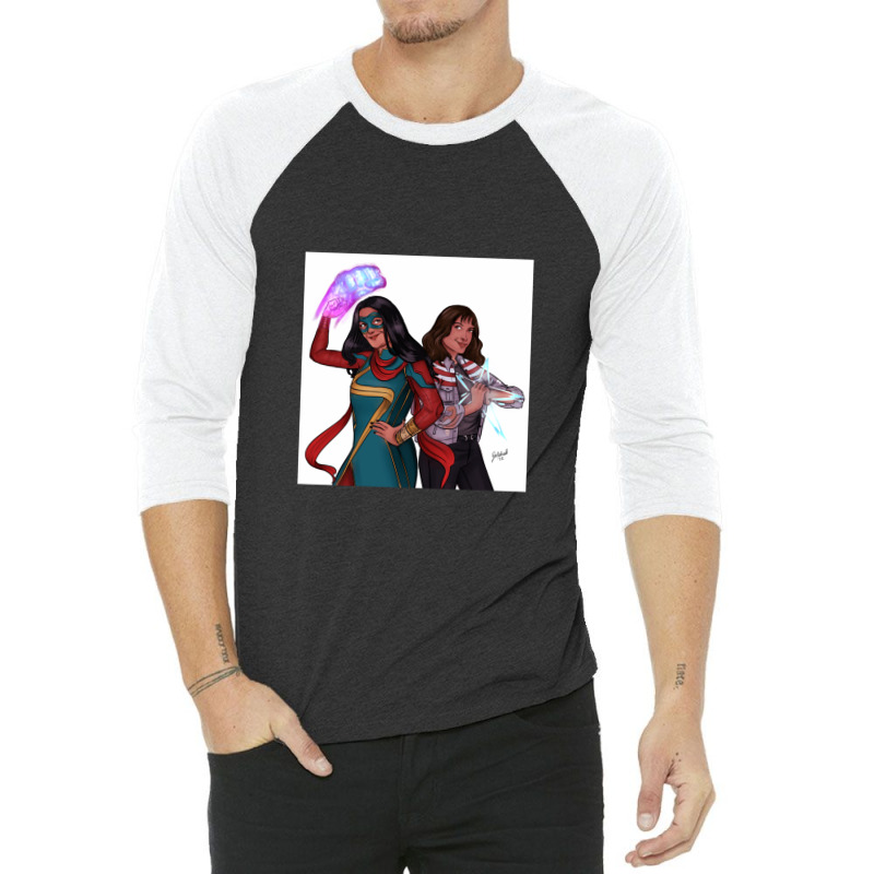 Kamala America 3/4 Sleeve Shirt | Artistshot