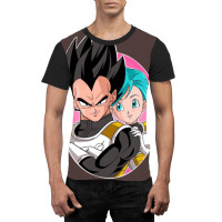 Vegeta And Bulma Graphic T-shirt | Artistshot