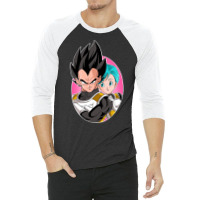 Vegeta And Bulma 3/4 Sleeve Shirt | Artistshot