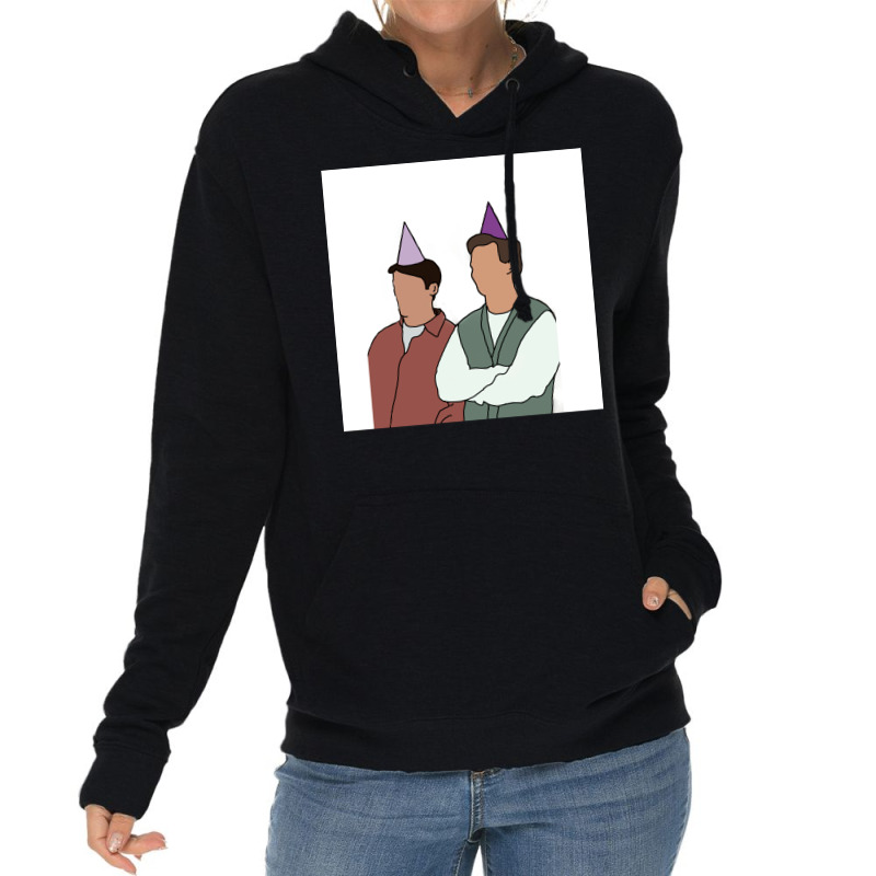 Chandler And Joey Poster Vintage Lightweight Hoodie by sivelslebeckl | Artistshot