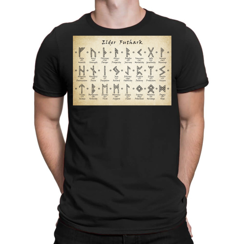 Elder Futhark  Aesthetic Stars Blue T-shirt | Artistshot