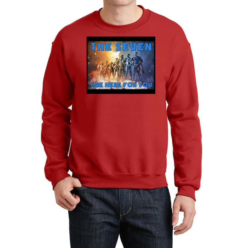 The Boys Tv Show The Seven Poster Travel Green Crewneck Sweatshirt by verriaharzi4 | Artistshot