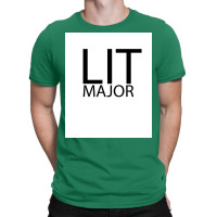 Lit Major Poster Love T-shirt | Artistshot