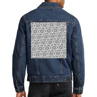 Ancient Viking Rune Stave Embossed Print  Cute Retro Men Denim Jacket | Artistshot