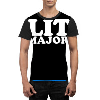 Lit Major Poster Travel Graphic T-shirt | Artistshot