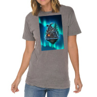 Flying Viking Hut Viking House  Aesthetic Summer Vintage T-shirt | Artistshot