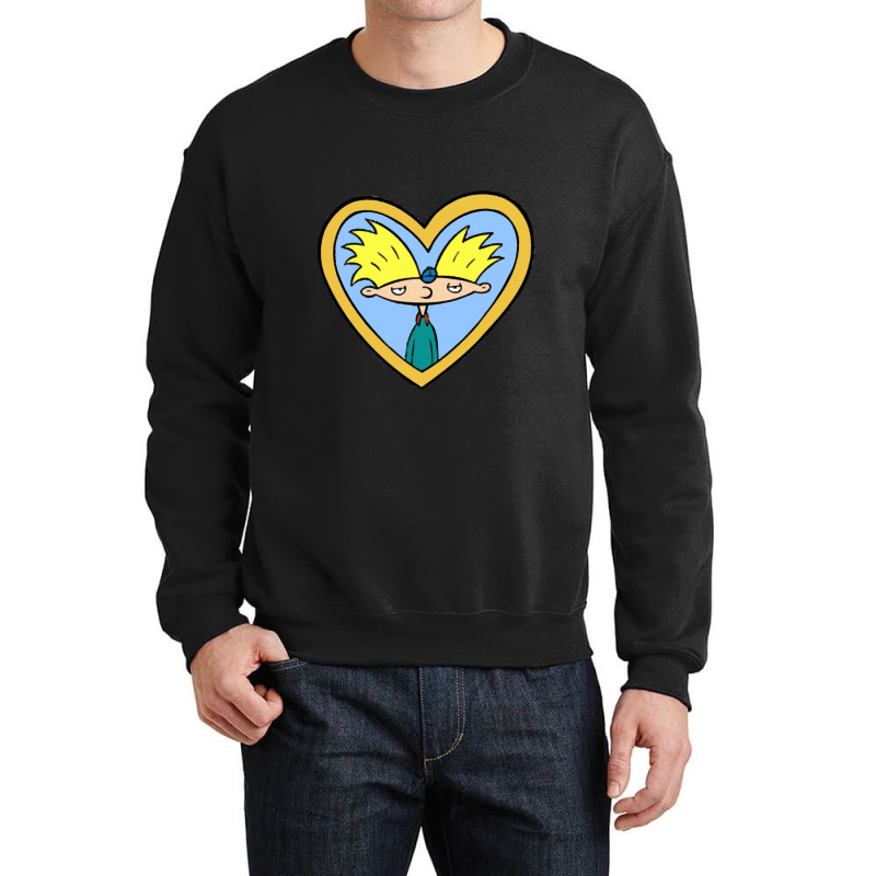 Helgas Locket Hey Arnold Crewneck Swea Crewneck Sweatshirt by DevynGiorgio | Artistshot