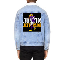 Justin Jefferson  Boy Vintage Unisex Sherpa-lined Denim Jacket | Artistshot