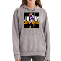 Justin Jefferson  Boy Vintage Vintage Hoodie | Artistshot