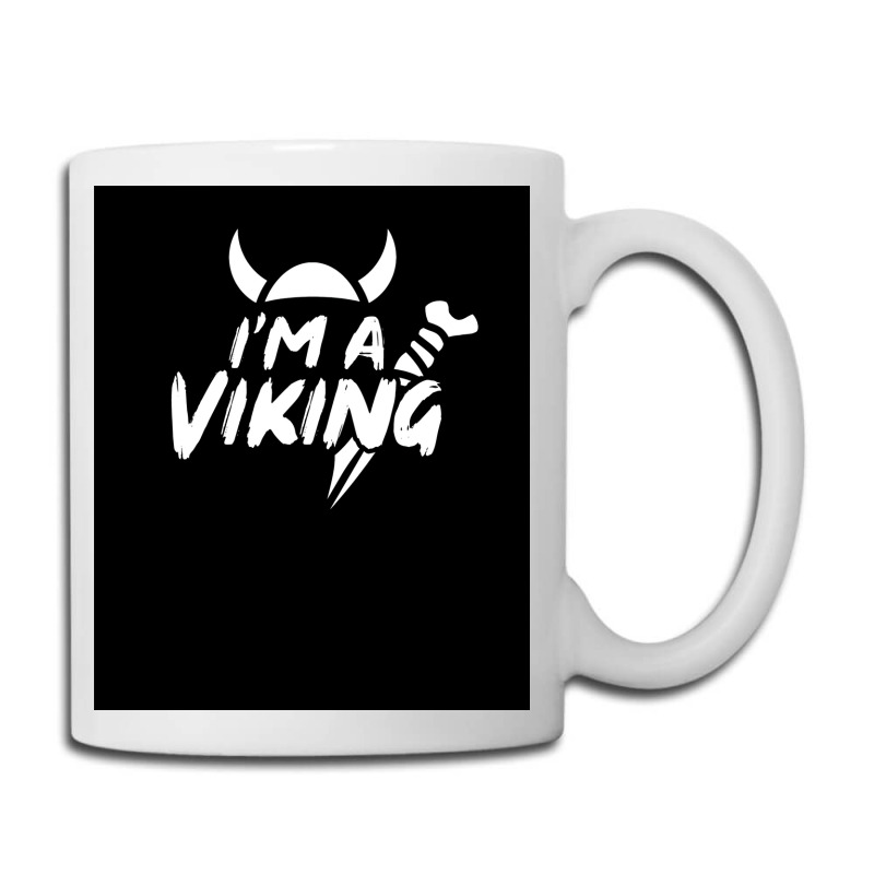 I Am A Viking  Green Aesthetic Coffee Mug | Artistshot