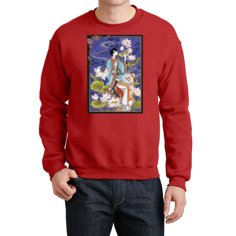 Watanuki And Mokona In Color Crewneck Sweatshirt by dobajagoldiiy | Artistshot