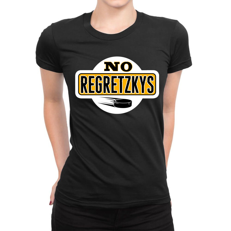 No Regretzky Ladies Fitted T-Shirt by SusanLynnHartmann | Artistshot