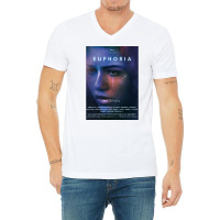 Euphoria Alternative Poster Art Tv Show Large Poster Poster Aesthetic V-neck Tee | Artistshot