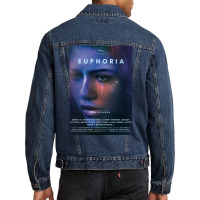 Euphoria Alternative Poster Art Tv Show Large Poster Poster Aesthetic Men Denim Jacket | Artistshot