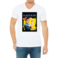 You Can Call Me Jiggly Poster Quote V-neck Tee | Artistshot