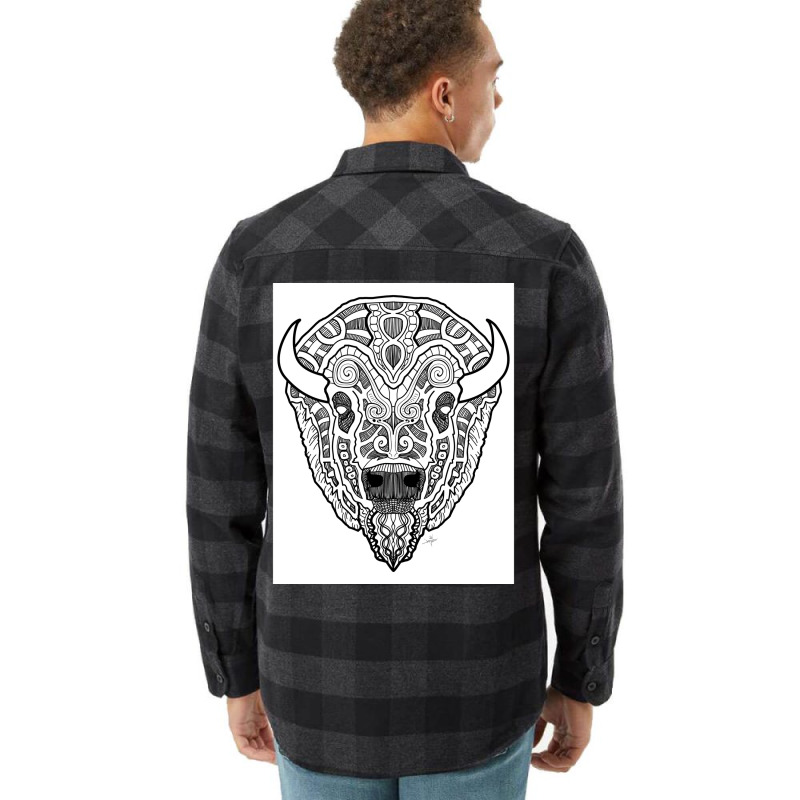 Norse Bison  Gift Cute Flannel Shirt | Artistshot