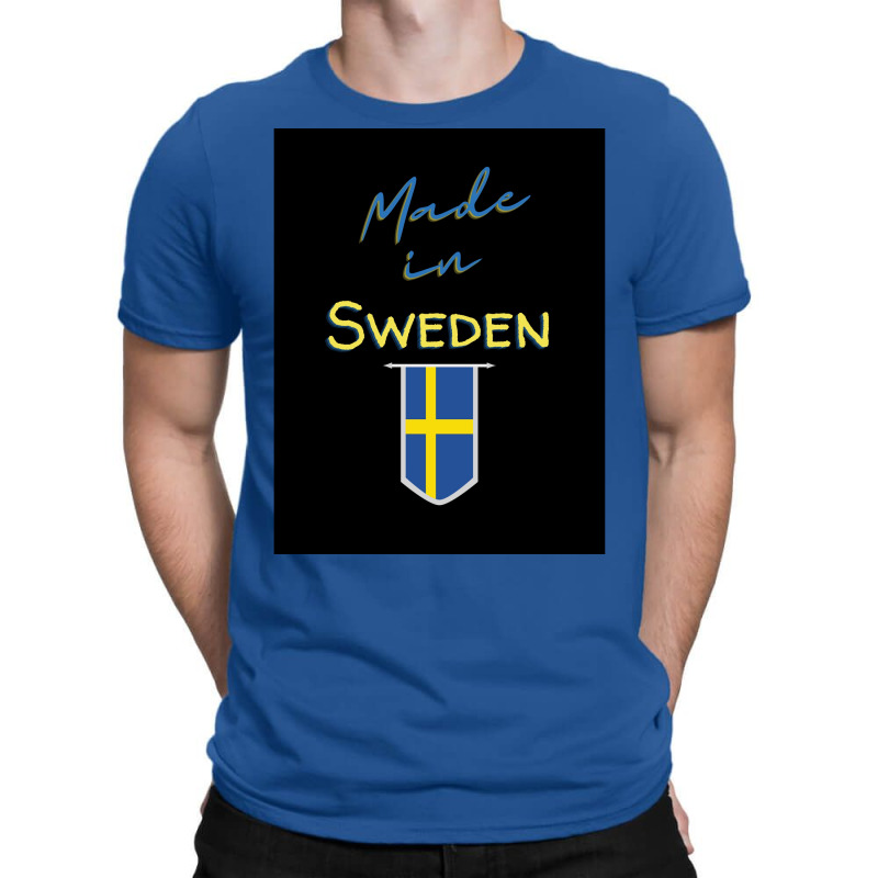 Swedish Flag Stockholm Viking Gift Funny Sweden  Vintage Retro T-shirt | Artistshot