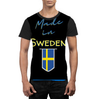 Swedish Flag Stockholm Viking Gift Funny Sweden  Vintage Retro Graphic T-shirt | Artistshot