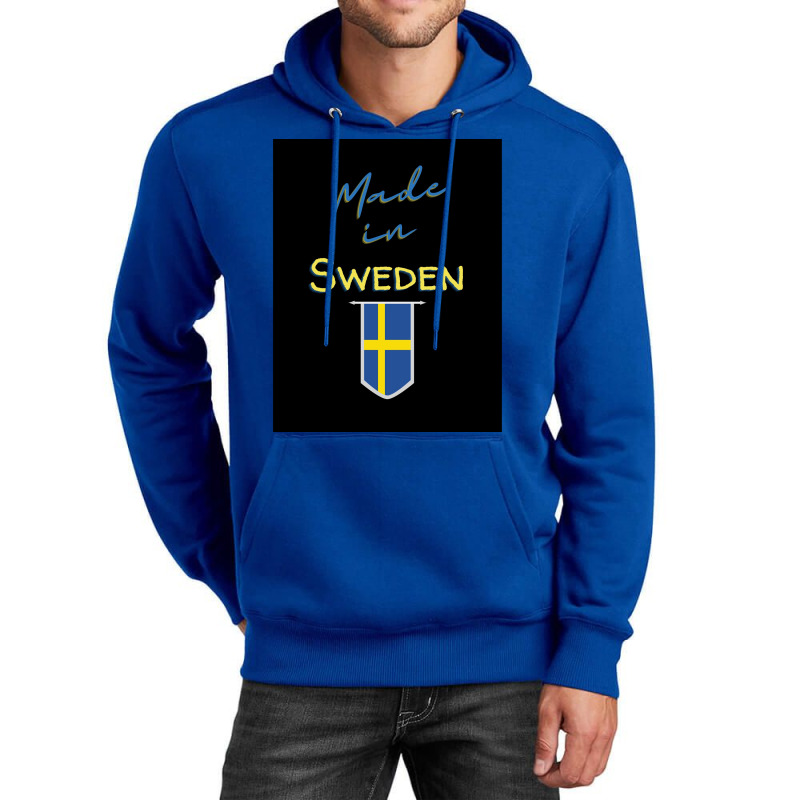 Swedish Flag Stockholm Viking Gift Funny Sweden  Vintage Retro Unisex Hoodie | Artistshot