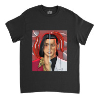 Nishiki Split Digital Portrait 1 Classic T-shirt | Artistshot