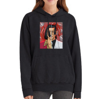 Nishiki Split Digital Portrait 1 Vintage Hoodie | Artistshot