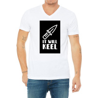 It Will Keel Poster Tumblr V-neck Tee | Artistshot