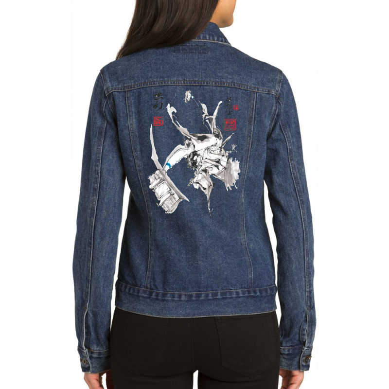 Samurai Champloo Mugen T Shirt Ladies Denim Jacket by ksenijsarini1 | Artistshot