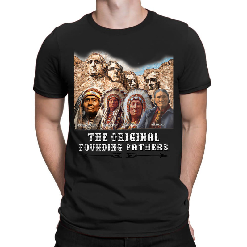 Original Founding Fathers Native American Retro Tribe Pride T-shirt | Artistshot