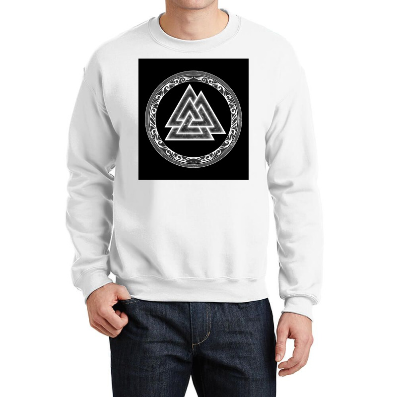 Valknut  Summer 80s Vintage Crewneck Sweatshirt by cuestapinnb | Artistshot