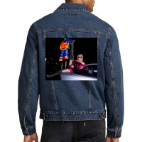 Mlley Bad Girl Men Denim Jacket | Artistshot