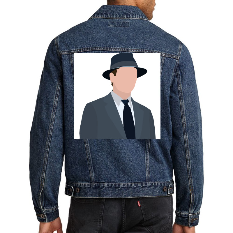 Perry Mason Poster Vintage Men Denim Jacket | Artistshot