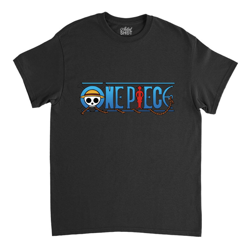 One Piece Letters Classic T-shirt by soeltanrais | Artistshot