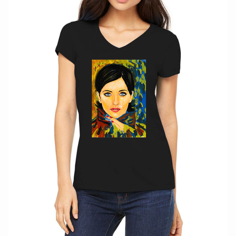 Natalie Imbruglia Women's V-Neck T-Shirt by CAMMIGRAHAM | Artistshot