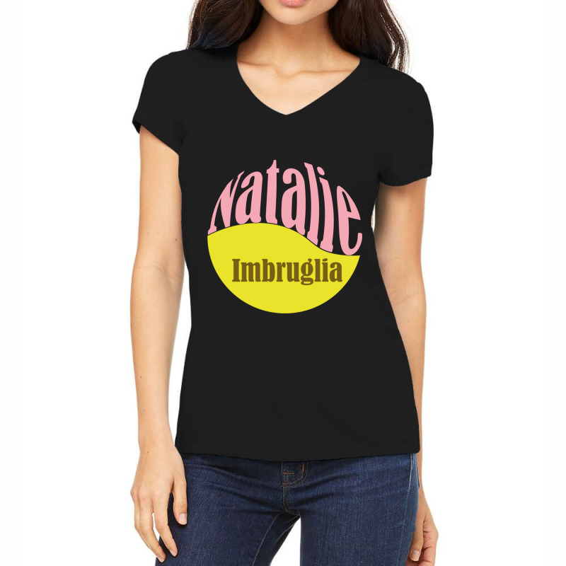 Natalie Imbruglia  (2) Women's V-Neck T-Shirt by CAMMIGRAHAM | Artistshot