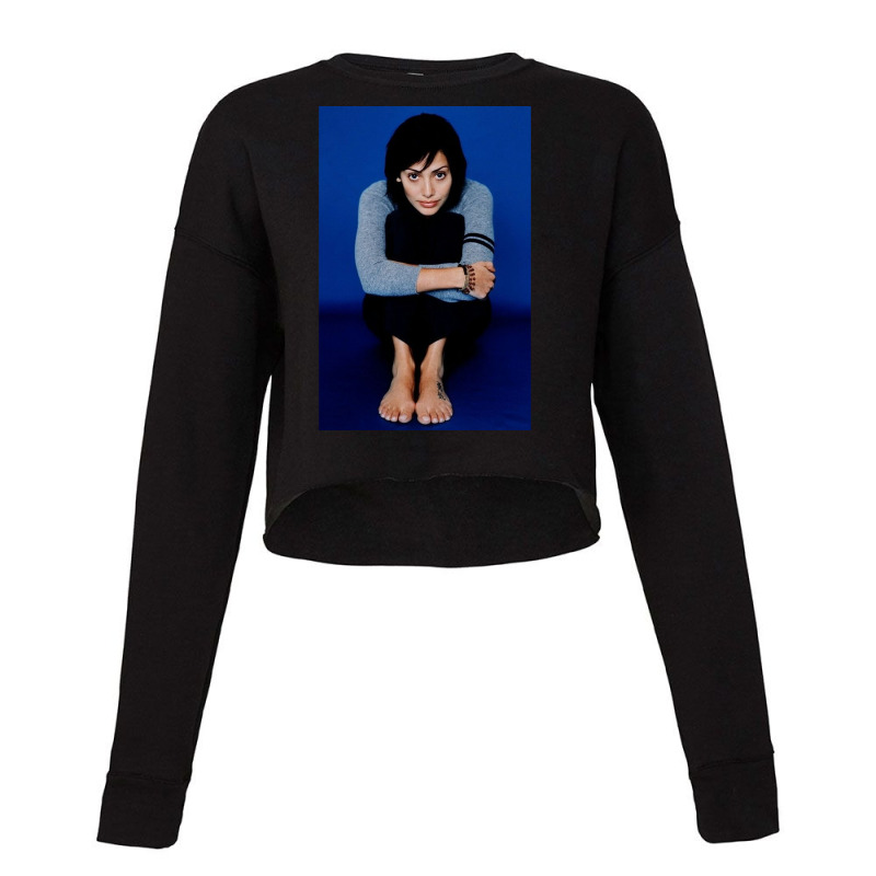 Natalie Imbruglia  Gift For Girlfriend  Natalie Imbruglia Lover Stic Cropped Sweater by CAMMIGRAHAM | Artistshot