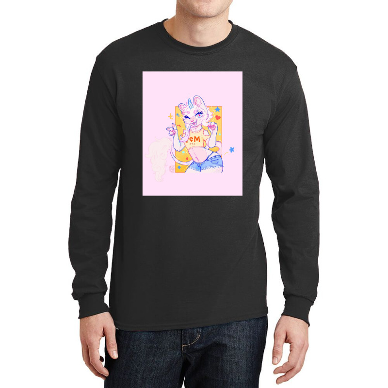 Femme Feline Graphic Long Sleeve Shirts | Artistshot