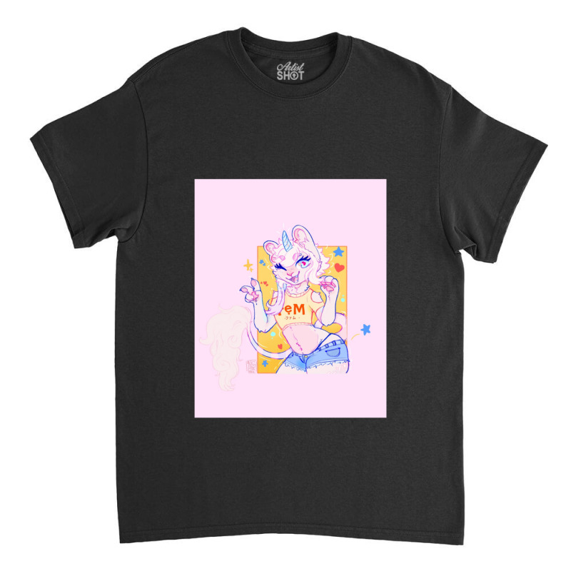 Femme Feline Graphic Classic T-shirt | Artistshot