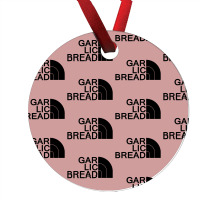 Gar Lic Bread Black Ornament | Artistshot